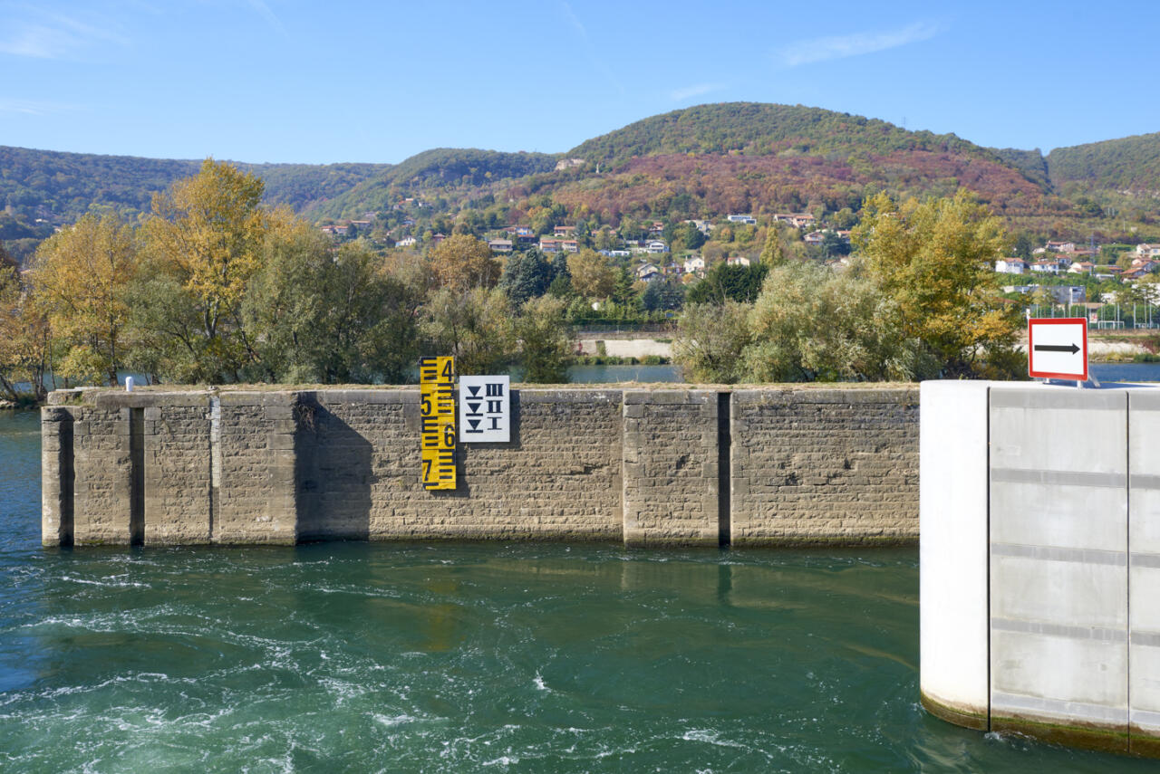 Agrandissement de l’écluse de Rochetaillée